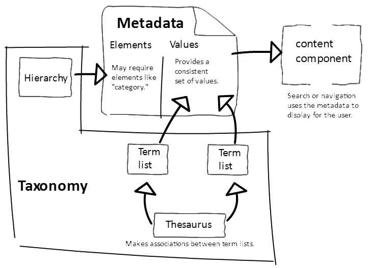 Taxonomy and metadata