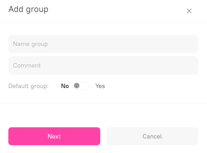 Managing user groups